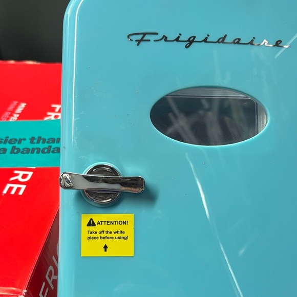 Frigidaire Blue Mini Fridge - Picture 4 of 4